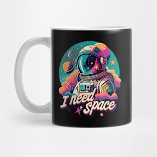 I need space, astronaut art, space artwork, universe and astronaut Mug